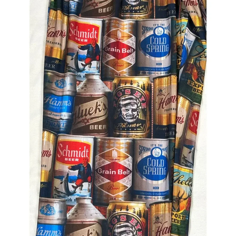 NWT Brief Insanity Beers of Minnesota Lounge Pajama Pants Unisex Size Medium
